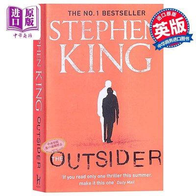 斯蒂芬金《局外人》英文原版 The Outsider 推理與驚悚小說 Stephen King YWTL27322