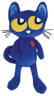 預購 美國帶回 Disney Pete The Cat 可愛Q版帆布鞋BABY皮特貓 皮皮貓 玩偶 娃娃 生日禮 布偶
