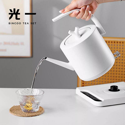 光一不銹鋼燒水壺茶壺恒溫泡茶專用電熱水壺自動斷電手沖咖啡壺