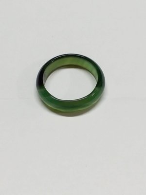 綠瑪瑙戒指#635#