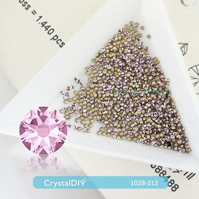 奧地利SW水晶#1028粉紫晶(212) PP8(1.4~1.5mm) 100顆
