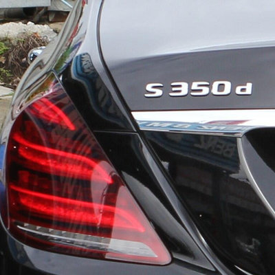 新款 Benz 字標 S350d E300 S560 後尾標 改裝標誌 車貼 4MATIC
