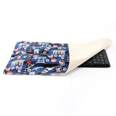 保護袋 和風元素 長鍵盤防塵罩蓋布 通用擋灰遮蓋臺式電腦機械鍵盤防塵布