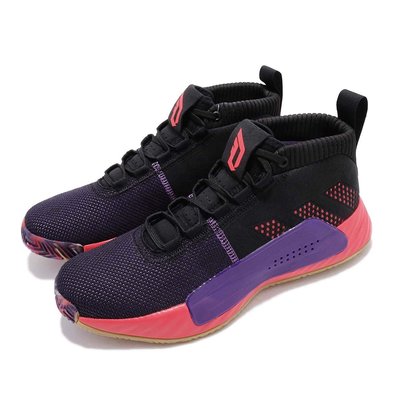 Washoes adidas DAME 5 lillard CBC 黑粉紫 EE4058 鋸齒鯊魚 里拉德 籃球鞋 男鞋