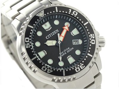 CITIZEN 手錶 42mm PROMASTER 鋼帶 光動能 潛水錶 男錶 女錶 BN0156-56E