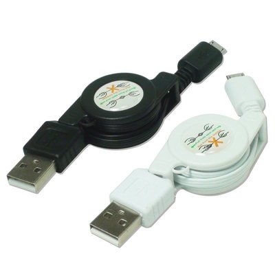 Micro USB 伸縮充電線/傳輸線 Samsung /HTC/SONY/LG /NOKIA/小米/紅米
