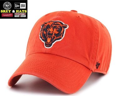 [SREY帽屋]47 Brand CLEAN UP NFL 芝加哥熊 經典LOGO 美國純正購入 棒球帽 老帽