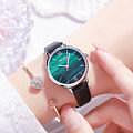熱銷 kezzi復古圓形氣質手錶腕錶女學生簡約小錶盤防水ins風森系小綠錶421 WG047