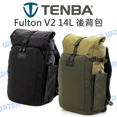 【中壢NOVA-水世界】TENBA Fulton V2 14L 後背包 雙肩包 後背包 相機包 行李箱繫帶 多功能捲蓋