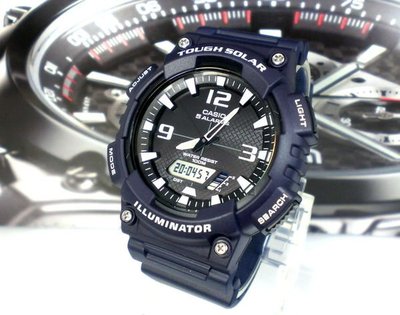 CASIO手錶專賣店 經緯度鐘錶 太陽能指針雙顯錶 酷似G-SHOCK 公司貨【超低價1690】AQ-S810W-2A2