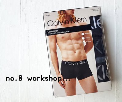 【CK男生館】Calvin Klein MICRO低腰四角內褲【CKU001J6】(M-L-XL)三件組