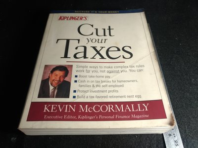 *掛著賣書舖*《Cut your Taxes》0938721607｜Kevin McCormally｜微泛黃