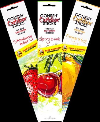GONESH 美國精油線香品牌--香茅驅蚊系列(20支/包)