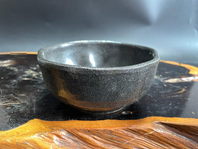 日本回流黑樂抹茶碗 赤樂燒建水，赤樂燒筆洗 鉑
