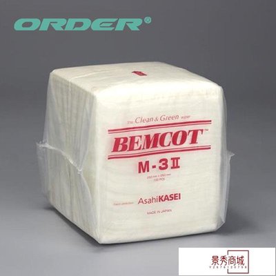 蘇州歐德供應日本進口原裝BEMCOT M-3II線路板無塵擦拭紙凈化抹紙【景秀商城】