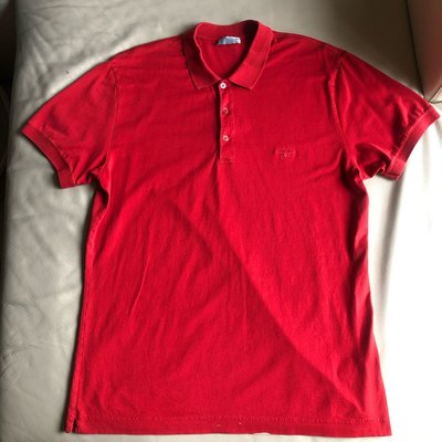 [品味人生]保證正品 Dior Homme DH 紅色 紅蜂 短袖 POLO 衫 SIZE 54