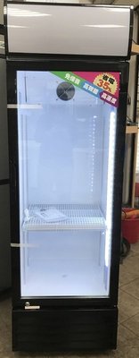 冠億冷凍家具行 全新LED版本/SC-358單門冷藏櫃/冷藏冰箱/玻璃冰箱