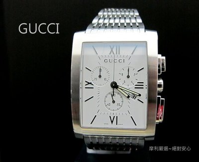 【摩利精品】GUCCI 8600M 石英計時錶  *真品* 超低價特賣