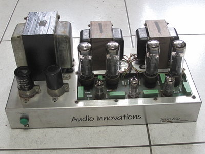 英國製AUDIO INNOVATIONS 800(EL34)真空管後級擴大機