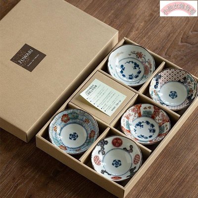 【熱賣精選】日本進口美濃燒陶瓷盤子日式傳統復古手工餐盤深盤套裝點心碟子