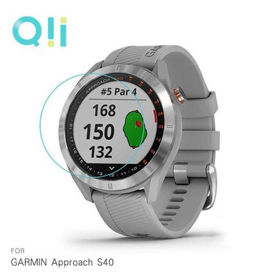 【愛瘋潮】免運 Qii GARMIN Approach S40 玻璃貼 手錶保護貼
