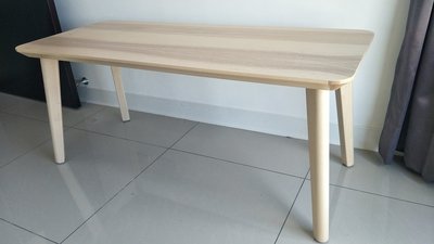IKEA茶几木桌邊桌咖啡桌桌子 二手 剛買尺寸不合客廳 只組裝沒使用八里自取