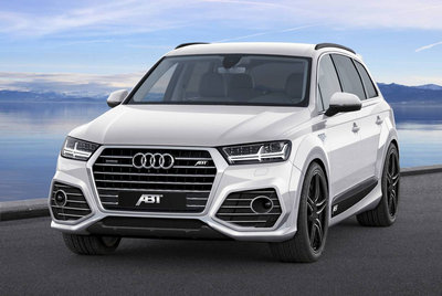 【天翊國際】Audi Q7 A款 抽真空 碳纖維 全車套件