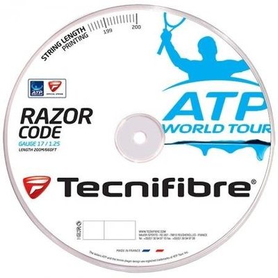 【曼森體育】全新 ATP Razor Code 網球線 200M (刀鋒) Tecnifibre