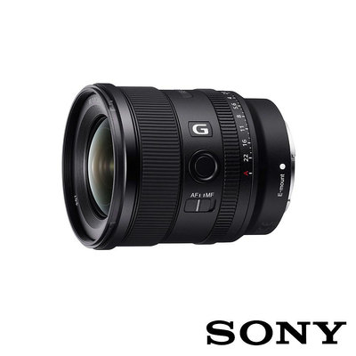 SONY FE 20mm F1.8 G 定焦鏡頭 SEL20F18G 公司貨