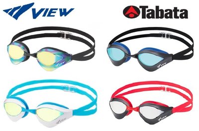 ~有氧小舖~VIEW Tabata 專業比賽型競技泳鏡 V230AMR 鍍膜 Fina認證 日本製