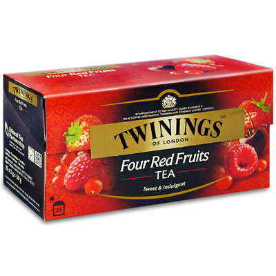 ~* 品味人生 *~唐寧茶 Four Red Fruits Tea 四紅果茶 25入 茶包