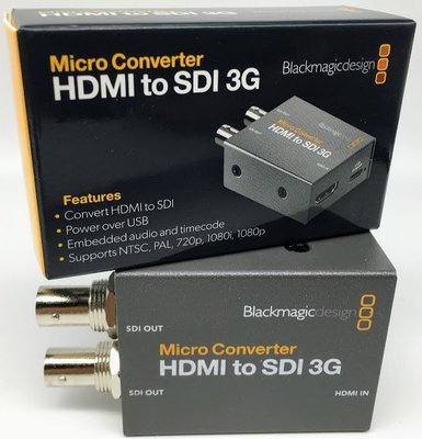 (無AC版本) BlackMagic Design Micro Converter HDMI to SDI 3G 轉換器