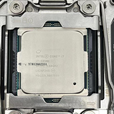 電腦零件Intel/英特爾 i7-6700K  Ii7-6850K 6核心12線  處理器筆電配件