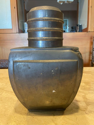 台灣早期錫茶罐（大器）