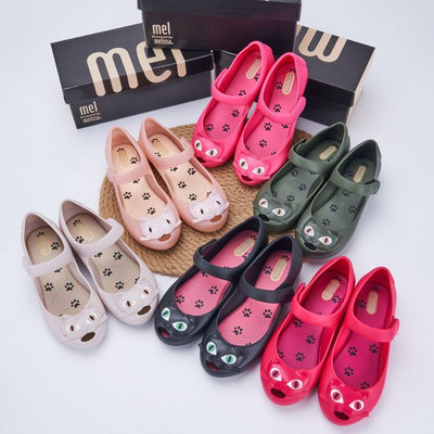 新款推薦 梅麗莎Melissa小七同款涼鞋中大童學生貓咪果凍鞋沙灘涼鞋女童鞋 可開發票
