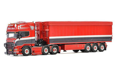 WSI 150 Adwin Stam SCANIA 6X2 篷布卡車合金車模 01-3182