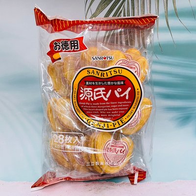 日本 三立製菓 源氏派 家庭號 愛心餅 千層派 蝴蝶餅 德用 28枚入
