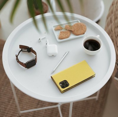 【現貨】ANCASE SLG Design iPhone 12 / 12 Pro D8 NENO 霓虹時尚側掀真皮保護套
