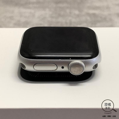 『澄橘』Apple Watch 5 40mm GPS 銀鋁框+白運動錶帶《3C租借 歡迎折抵》A68110