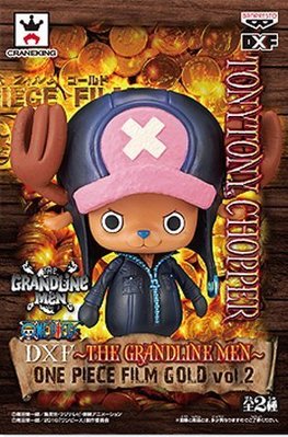 日本正版景品海賊王航海王 DXF THE GRANDLINE MEN FILM GOLD vol.2 喬巴 公仔日本代購