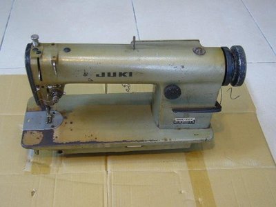 早期縫紉機.裁縫機.針車車頭(6)~日本製 JUKI~DDL-227~平車縫紉機針車頭~故障機~零件機