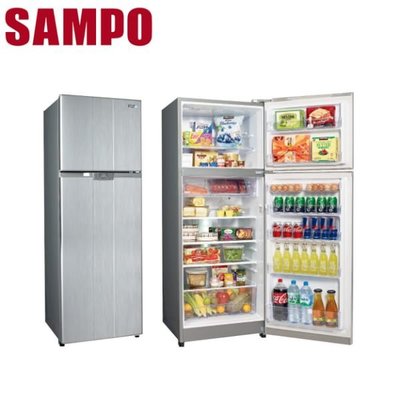 SAMPO 聲寶 460公升 雙門變頻 冰箱 SR-B46D ( G6 ) 星辰灰 含運安裝舊機處理 $2X800