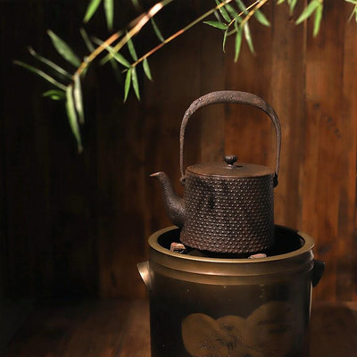 日本回流南部純手工茶壺鐵壺電陶爐泡茶專用燒水壺煮茶器日本回流4516