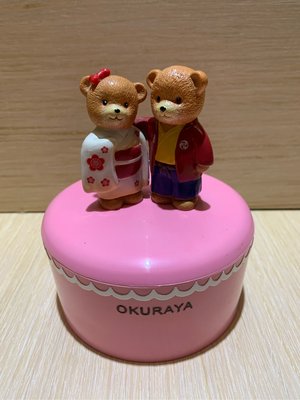 御倉屋OKURAYA 收納盒 和服熊熊收納盒 可愛熊熊娃娃 泰迪熊收納盒 收納盒