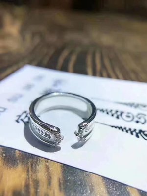阿贊噴戒指可開口明星同款純銀材質感情情侶戒^特價