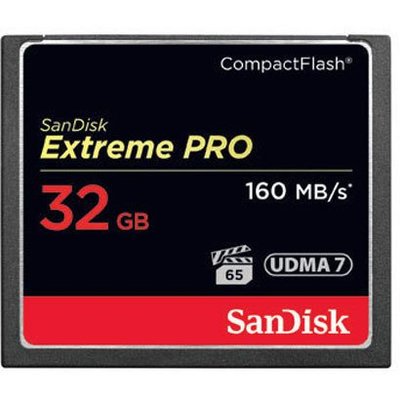 SanDisk台灣數位服務中心 Extreme Pro CF 32G (160/150M) UDMA7 SDCFXPS