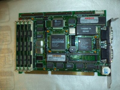 【電腦零件補給站 】286 BIOS HeadIand 286 ISA 486工業工控主機板