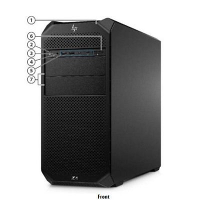HP Z4G5 AI工作站(W5-2445/64G/512GB/RTX A4000-16G/1125W/Linux)【風和資訊】
