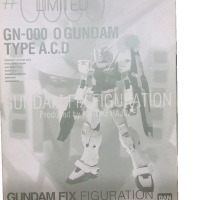 二手FIX #0000 超合金O鋼彈GN-000 O Gundam Type A.C.D | Yahoo奇摩拍賣