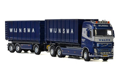 WSI 150 卡車運輸車模型 VOLV FH 4 6x2 01-2138
